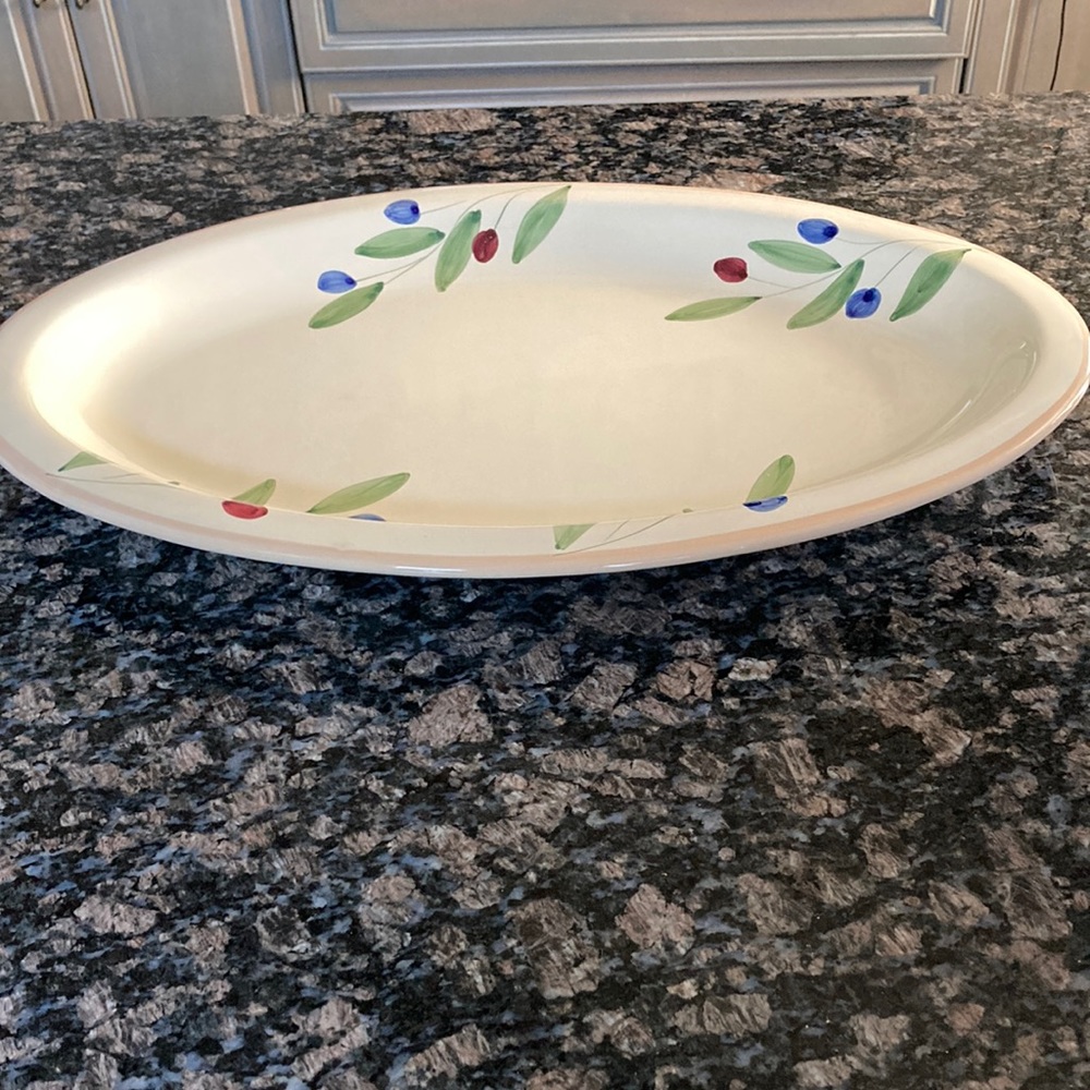 CALECA OLIVELLA OVAL PLATTER NWT
